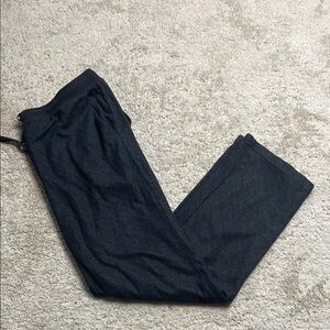 Sonoma Black Sweatpants Relaxed Fit Lightweight